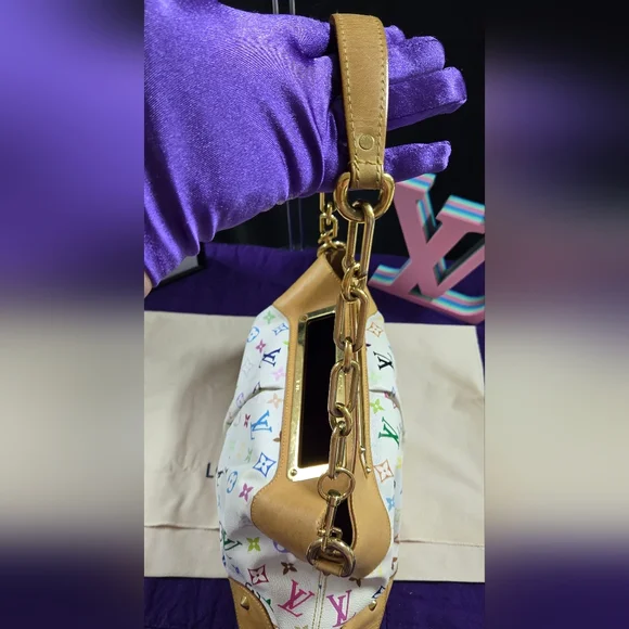 Louis Vuitton Murakami Monogram GM Judy Shoulder Bag - Picture 3 of 16